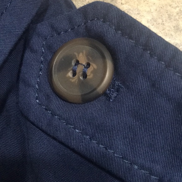 Trendy Navy Blue Coat - Picture 3 of 3